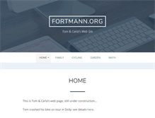 Tablet Screenshot of fortmann.org